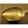 Image 2 : "Mt. Pleasant/Ia. Souvenir Spoon stamped on the reverse "Pat.95 Sterling".