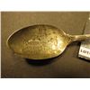 Image 2 : "High School/Guthrie Center, Ia." Souvenir Spoon stamped on back "Pat'd Sterling".