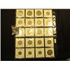 Image 2 : (20) different World Coins in a plastic page, all attributed by KM no., size, denomination, & etc. I