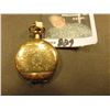 Image 2 : Small Ladies size Hunting Case Pocket Watch "Crown Watch Co.", scroll engraved case. Runs for only a