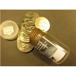 1971 D Solid date Roll of Eisenhower Dollars. Uncirculated. (20 pcs.).
