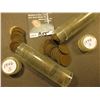 Image 1 : (2) 1946 S Solid date Rolls of Circulated Lincoln Cents. (100 pcs. total).