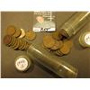 Image 2 : (2) 1946 S Solid date Rolls of Circulated Lincoln Cents. (100 pcs. total).