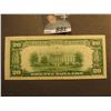 Image 2 : Series 1934A $20 Federal Reserve Note "F" Atlanta, Georgia. Macro plate obverse H35, reverse macro p