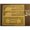 Image 2 : (3) $500 Peso "The Japanese Government" Philippines Occupation World War II Bank Notes, Red "PF" let