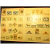 Image 3 : Red stamp Stock book with dozens of Stamps, both foreign and U.S.