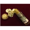 Image 1 : (24) GEM BU 1945 D Mercury Dimes from an original roll. Stored in a plastic tube.