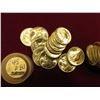 Image 2 : (24) GEM BU 1945 D Mercury Dimes from an original roll. Stored in a plastic tube.