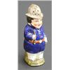 Image 1 : Victorian Staffordshire bearded policeman sugar castor, moulded standing with his truncheon and t...