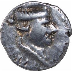 Silver Drachma Coin of Nahapana of Western Kshatrapas.