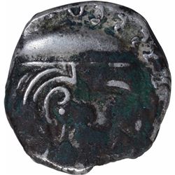 Silver Drachma Coin of Swami Simhasena of Western Kshatrapas.