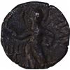 Image 2 : Copper Drachma Coin of Kanishka I of Kushana Dynasty of Moon Type.