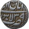 Image 2 : Silver One Rupee Coin of Akbar of Lahore Mint of Aban Month.