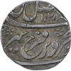 Image 1 : Silver One Rupee Coin of Farrukhsiyar of Lakhnau Mint.