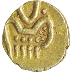 Gold Fanam Coin of Cochin.