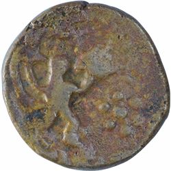 Copper One Paisa Coin of Daulat Rao of Rajod Mint of Gwailor State.