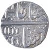 Image 1 : Silver One Rupee Coin of Malhar Nagar Mint of Indore State.