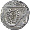 Image 2 : Silver One Rupee Coin of Malharnagar Mint of Indore State.