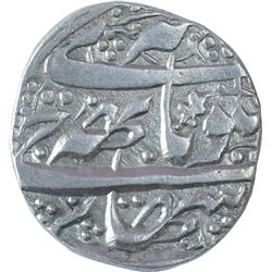 Silver One Rupee Coin of Gulab Singh of Srinagar Mint of Kashmir State.