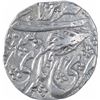 Image 2 : Silver One Rupee Coin of Gulab Singh of Srinagar Mint of Kashmir State.