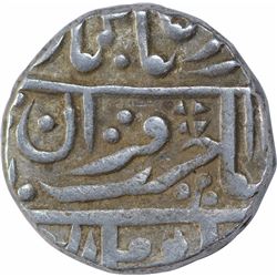 Silver One Rupee Coin of Nandgaon Mint of Kotah State.