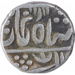 Silver One Rupee Coin of Chitor Mint of Mewar State.