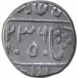 Silver One Rupee Coin of Devgadh Mint of Pratapgarh State.