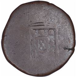 Copper Tanga Coin of Miguel of Goa of Indo Portuguese.