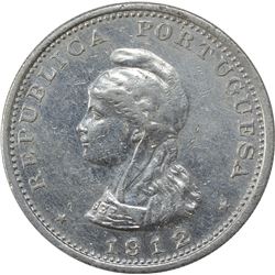 Silver One Uma Rupia Coin of Indo Portuguese.