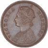 Image 2 : Copper One Twelfth Anna Coin of Victoria Empress of Calcutta Mint of 1894.