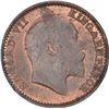 Image 2 : Copper One Twelfth Anna coin of King Edward VII of Calcutta Mint of 1905.