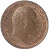 Image 2 : Copper One Twelfth Anna Coin of King Edward VII of 1906.