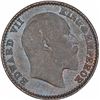 Image 2 : Bronze One Twelfth Anna Coin of King Edward VII of Calcutta Mint of 1909.