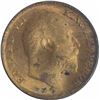 Image 2 : Bronze One Twelfth Anna coin of King Edward VII of 1910.