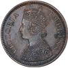 Image 2 : Copper Half Pice Coin of Victoria Empress of Calcutta Mint of 1887.