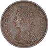 Image 2 : Copper Half Pice Coin of Victoria Empress of Calcutta Mint of 1892.