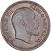 Image 2 : Copper Half Pice Coin of King Edward VII of Calcutta Mint of 1904.