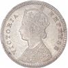 Image 2 : Silver Two Annas Coin of Victoria Empress of Calcutta Mint of 1896.