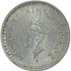 Image 2 : Silver One Quarter Rupee Coin of King George VI of 1945.