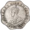 Image 2 : Cupro Nickel  Four Annas Coin of King George V of Bombay Mint of 1920.