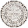 Image 2 : Silver Half Rupee Coin of Victoria Queen of 1840.