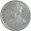 Image 2 : Silver Half Rupee Coin of King George V of Calcutta Mint of 1921.