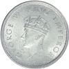 Image 2 : Silver Half Rupee Coin of King George VI of 1939.
