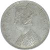 Image 2 : Silver One Rupee Coin of Victoria Queen of 1862.