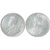 Image 2 : Silver One Rupee Coins of King George V of 1914.
