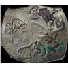 Image 1 : Extremely Rare Punch Marked Silver Karshapana Coin of Magadha Janapada.