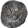 Image 1 : Very Rare Punch Marked Silver Twenty Five Mashaka Coin of Maghada Janapada.