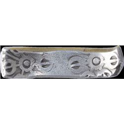 Punch Marked Silver Bent Bar Coin of Gandhara Janapada.