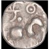 Image 1 : Punch Marked Silver Half Karshapana Coin of Saurashatra Janapada.