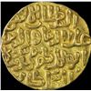 Image 1 : Gold Tanka Coin of Ala Ud Din Muhammad of Hadrat Delhi Mint of Delhi Sultanate.